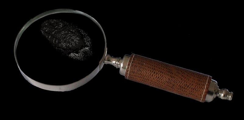 Magnifying Glass Detective Mystery